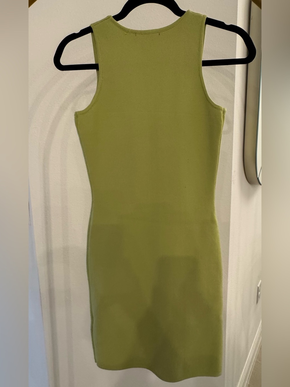 Sincerely Jules Olive Green Bodycon Tank Dress - Picture 2 of 5